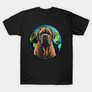 English Mastiff Earth Day T-Shirt